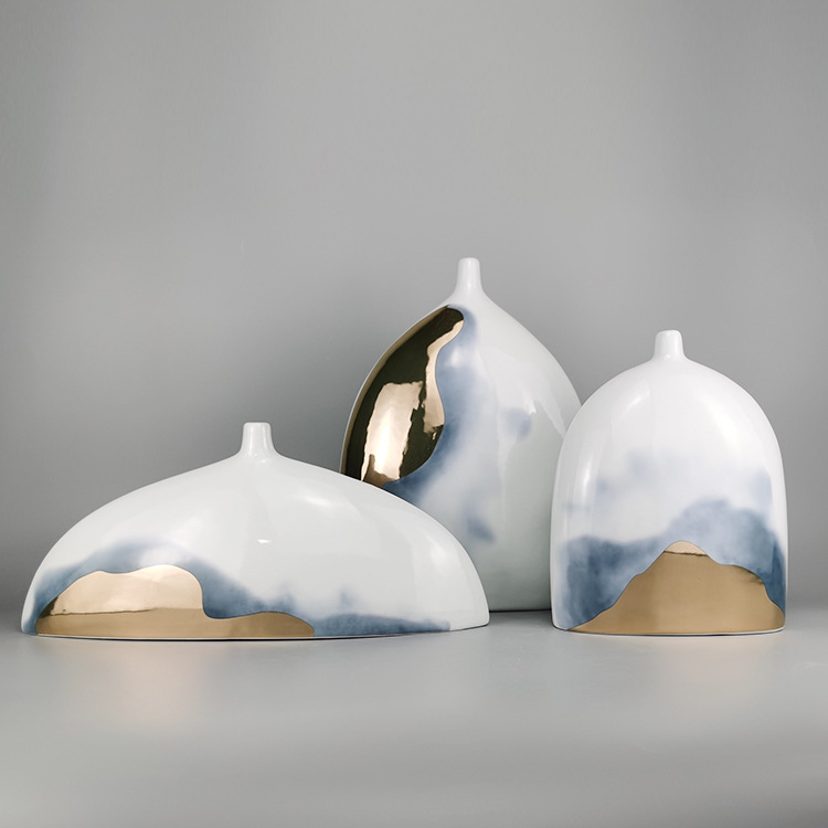 Creative ceramic new Chinese style vase ornaments 11