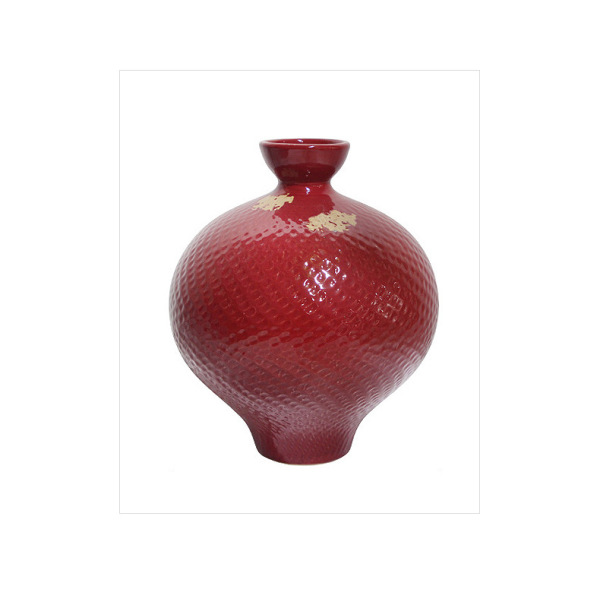 Mini Dried Flower Arrangement Retro Small Vase Ceramic Ornaments 7