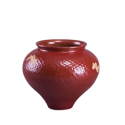 Mini Dried Flower Arrangement Retro Small Vase Ceramic Ornaments 7