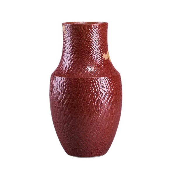 Mini Dried Flower Arrangement Retro Small Vase Ceramic Ornaments 7