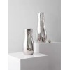 Silver-plated ceramic vase Simple and luxurious desktop ornaments 14