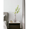 Silver-plated ceramic vase Simple and luxurious desktop ornaments 14