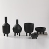 Simple style Wabi-sabi style ceramic vase ornaments 13