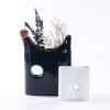 Blue Moon Shape Ceramic Vase Ornament 32