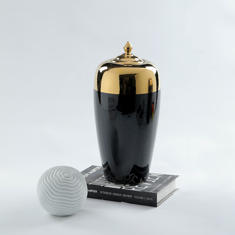 Ceramic Ornaments Creative Home Craft Storage Jar Decoration 21