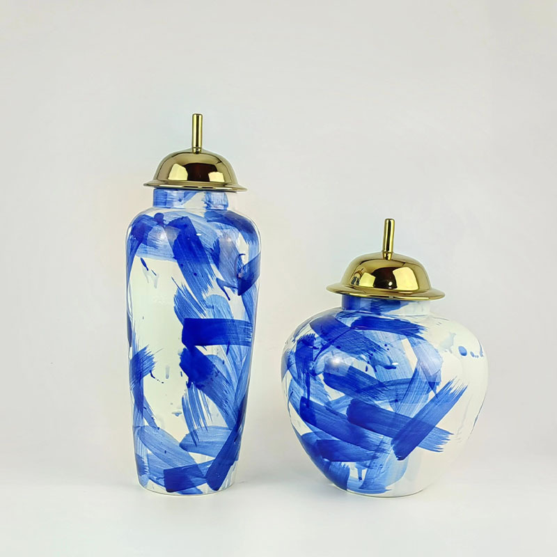 Ceramic vase flower holder for daffodils 22