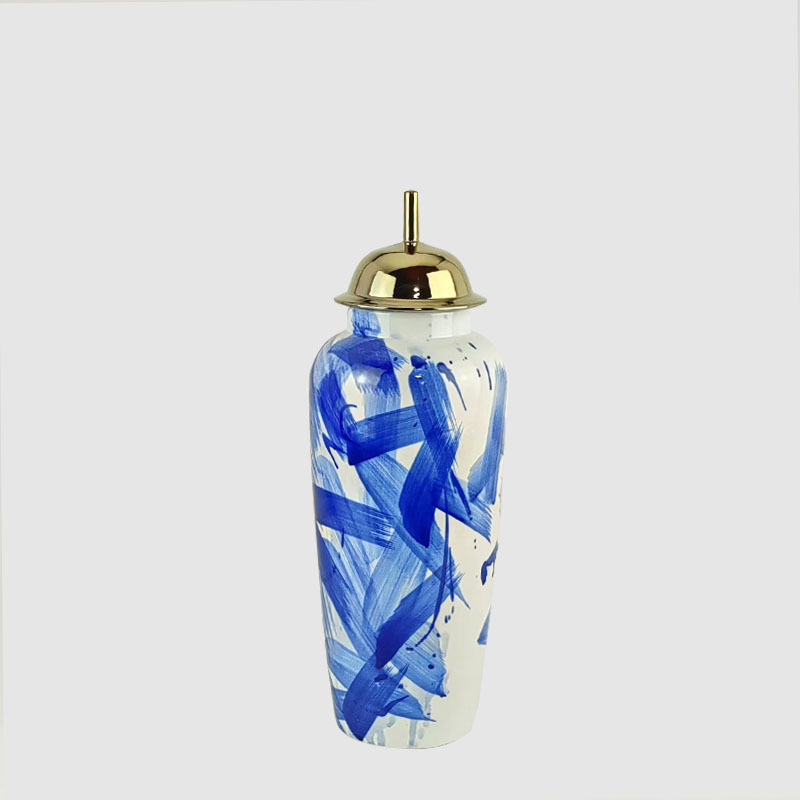 Ceramic vase flower holder for daffodils 22