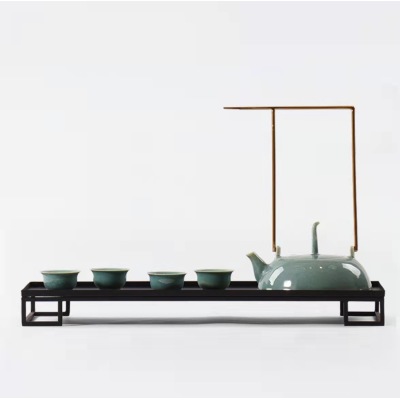 New Chinese style ceramic tea set ornaments home decorations 28