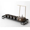 New Chinese style ceramic tea set ornaments home decorations 28