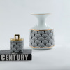 Chinese style ceramic piggy bank creative flower arrangement ornaments 42