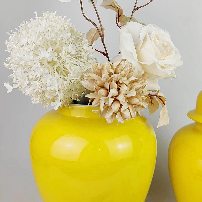 Creative ceramic vase decoration ornaments 48