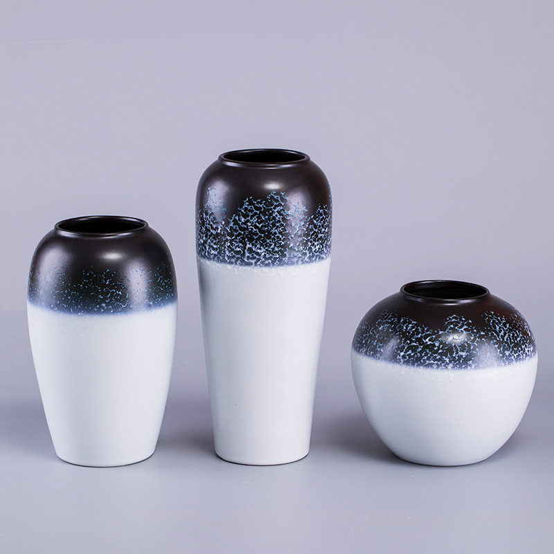 New Chinese style modern light luxury ceramic vase flower ornaments 54