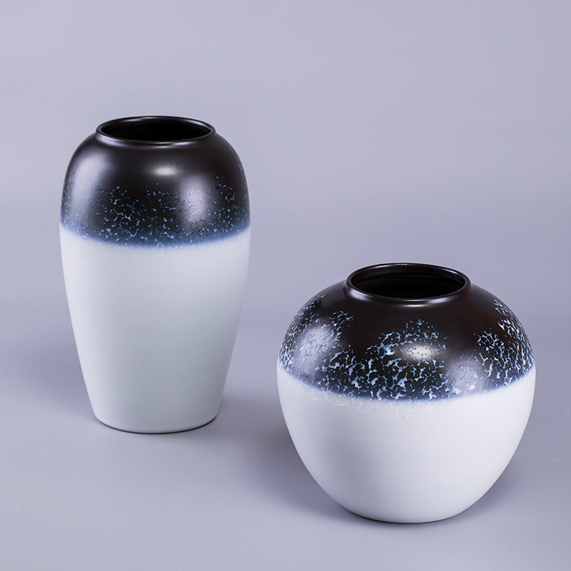 New Chinese style modern light luxury ceramic vase flower ornaments 54