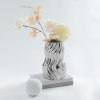 Silver vase creative ceramic ornaments 60