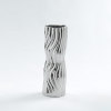 Silver vase creative ceramic ornaments 60