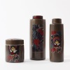 Simple facial makeup ceramic jar ornaments 49