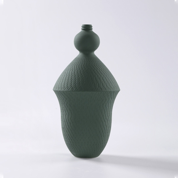Ceramic vase modern jumping knife style flower arrangement 61